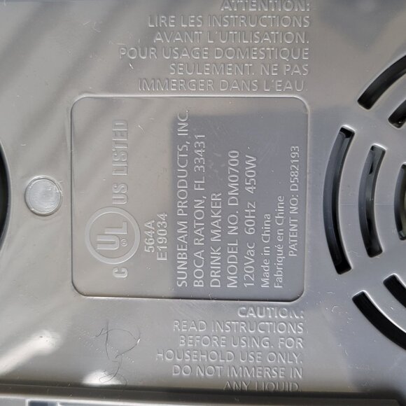 Margaritaville Bahamas Frozen Concoction Margarita Maker Drink Blender DM0700 - Picture 16 of 16